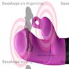 Vibrador 2 motores y estimulador de clitoris